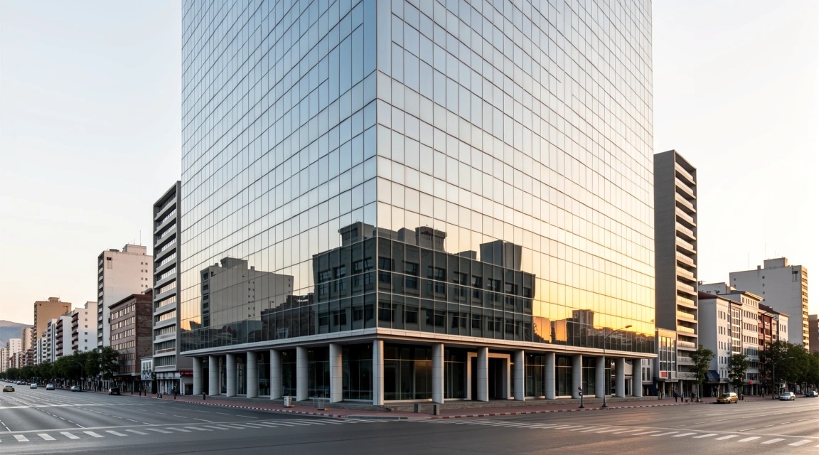 Edificio corporativo en La Paz, sede de PlataPower